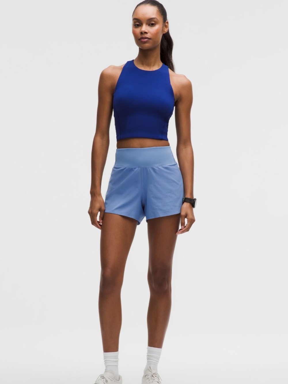 lululemon athletica Light Blue Women's Running Shorts 4”